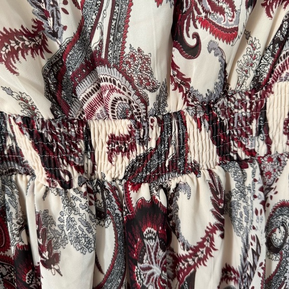 Vero Moda kimono style  Paisley Boho Dress XS - Picture 6 of 9